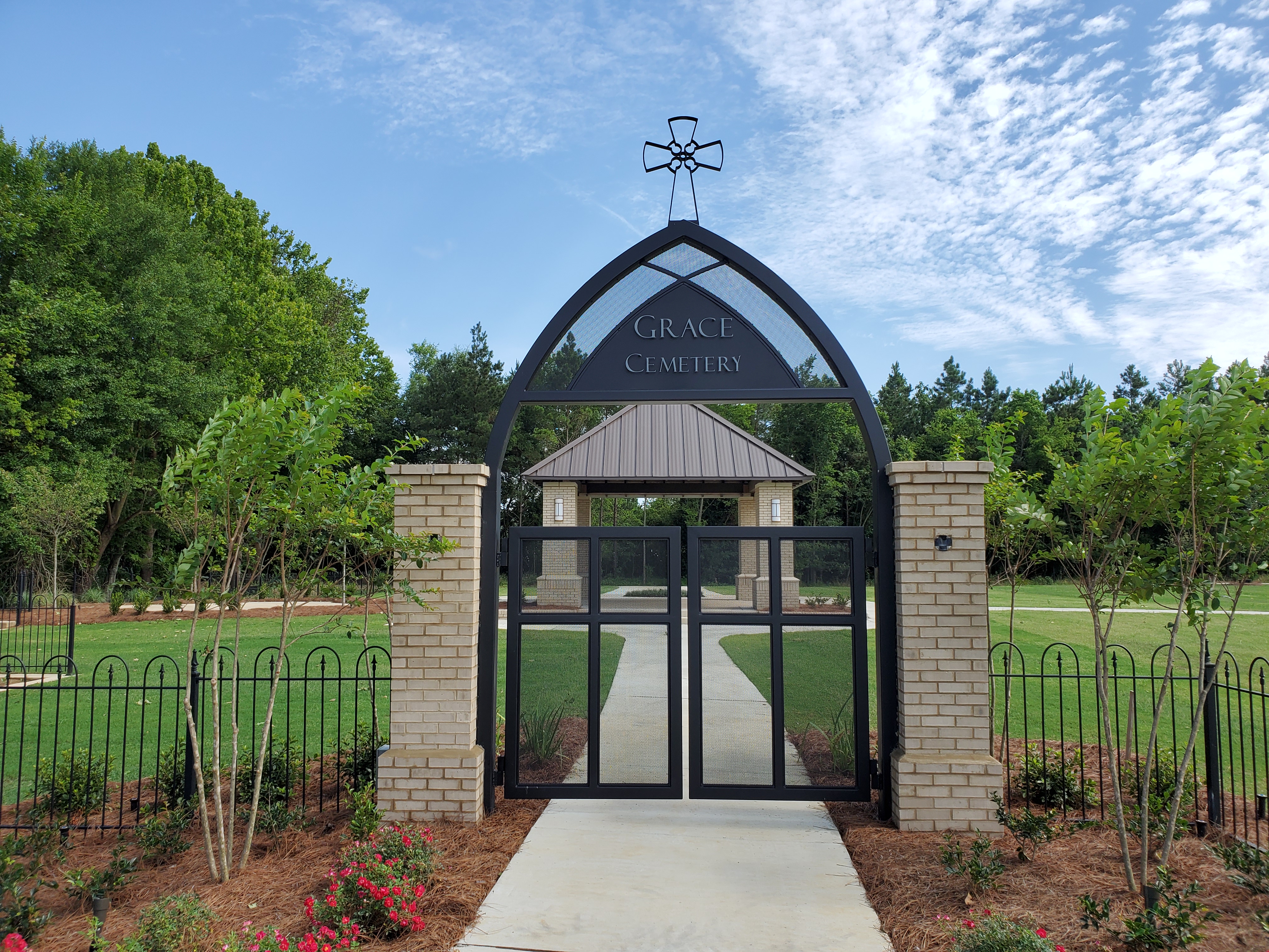 grace cemetery gates